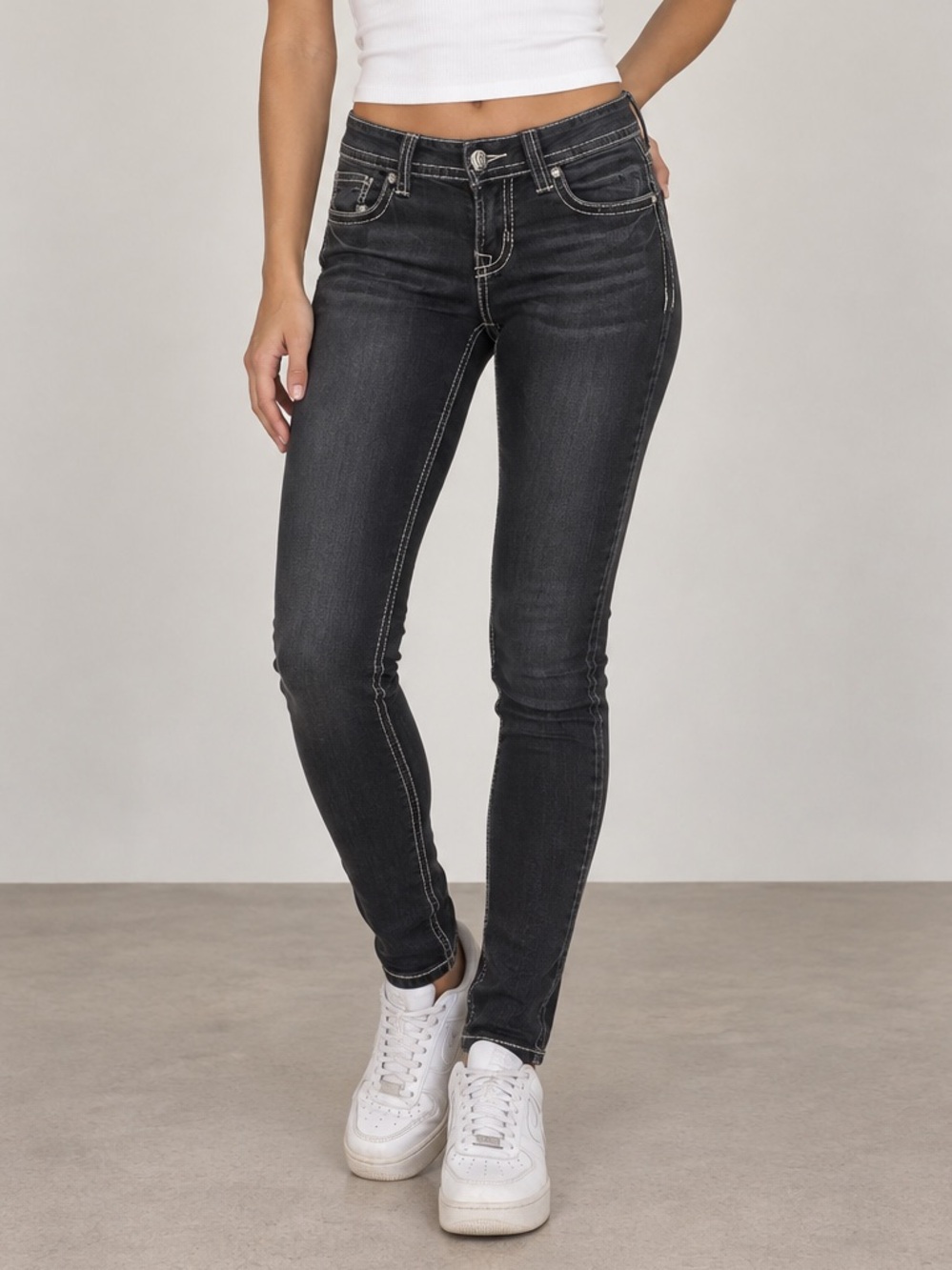 ROCK premium Skinny Jeans size 24!